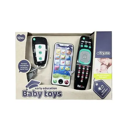 Set infantil con luces y sonido 3 piezas