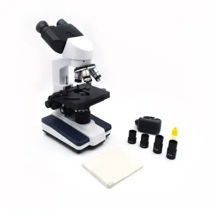 Microscopio binocular biológico semi-profesional