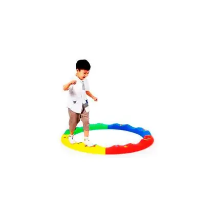 Pista de equilibrio curva 8 piezas