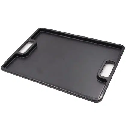 Bandeja plástica recreación negra 54x37x15 cm.