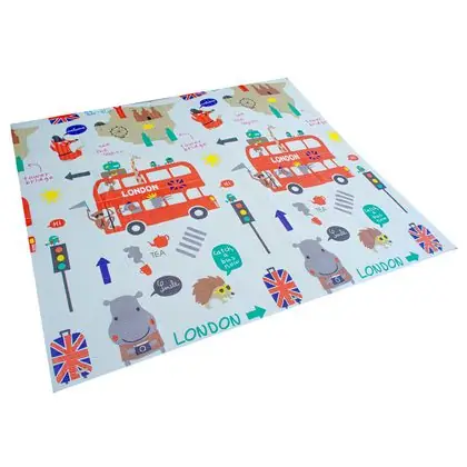 Alfombra de juego anti golpe plegable 180 x 200 x