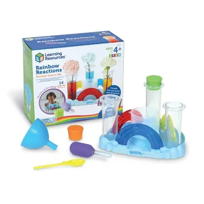 Kit de experimentos stem arcoíris