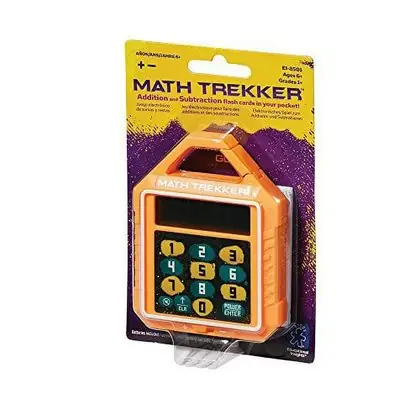 Juego de matemáticas tipo calculadora portátil