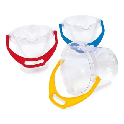 Balde transparente