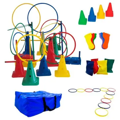 Set de actividades con conos motrices