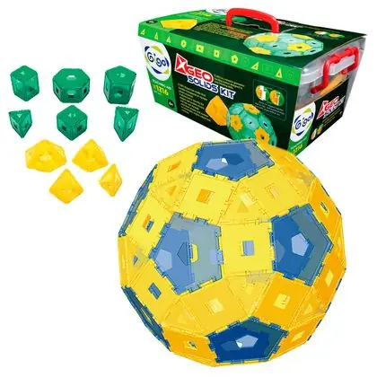 Kit de construcción de cuerpos geométricos
