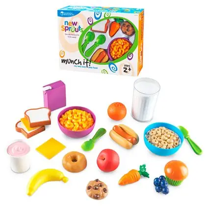 Set de comida colaciones 20 piezas