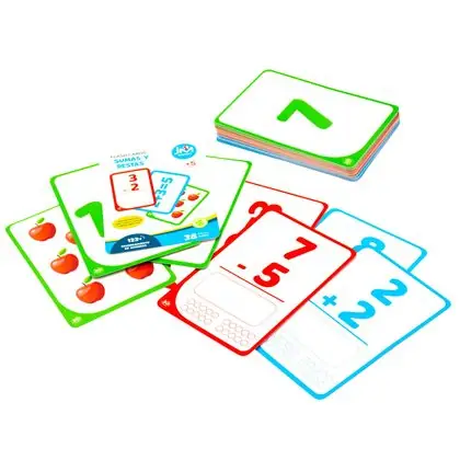 Flashcards numeros sumas y restas 38 cartas